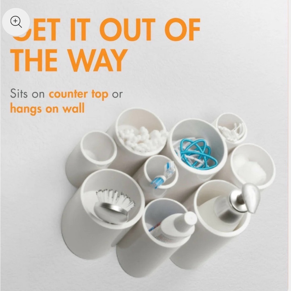 boon STASH Multi-Room Organizer space age retro design